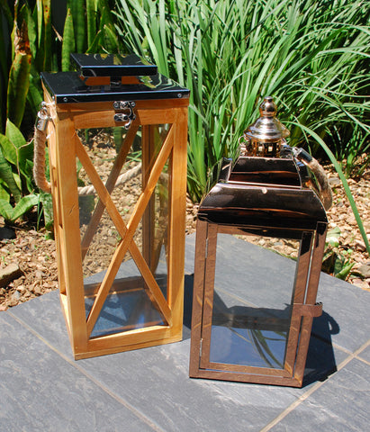 Slatted Bamboo Lantern